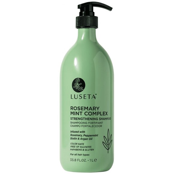 Luseta Rosemary Mint Complex Shampoo 33.8 oz Add Shine for All Hair Types - Picture 1 of 6
